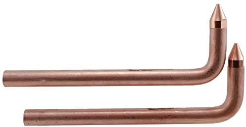 Miller Style 6 Reach Spot Welding Arms (Tongs) w/Standard (5/32) Contact Tips 1 Pair (Made in the U.S.A.)