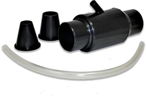 eco-filtration Aqua-Jet Venturi (Black) – Pond Aerator, Easy Installation, Increases Oxygen Levels, Suitable for All Pumped Systems, Enhances Fish and Plant Health