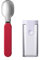 Mepal – Folding Spoon Ellipse – Reusable Spoon To Go – Foldable Spoon For Yoghurt Cup – Cutlery For Travel - Including Storage Case – Stainless Steel - Nordic Red