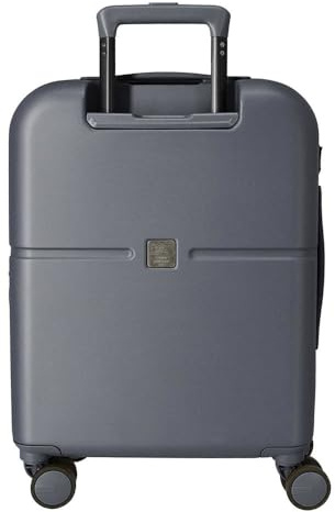 Pepe Jeans Highlight Maleta de cabina Azul 40x55x20 cms Rígida ABS Cierre TSA integrado 37L 2,74 kgs 4 Ruedas dobles Extensible Equipaje de Mano