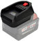 JANRI adapter for Bosch 14.4V 18V system Green household home & garden lithium PBA power tools, converter for Milwaukee M18 18V XC Lithium Battery to for Bosch PBA battery