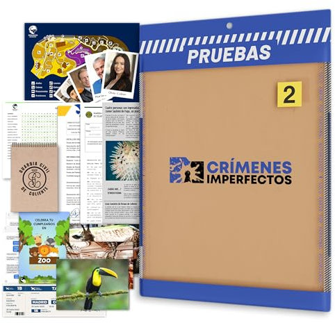 Crímenes Imperfectos, Caso 2: El Crimen de Coliente. Juegos de Mesa Adulto, Caso Policial Resolver Crimen, Escape Room Juego de Mesa, Resuelve Misterio