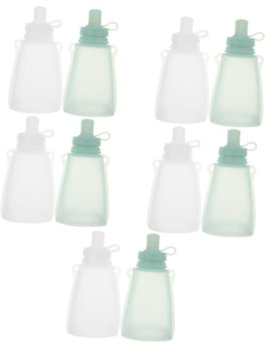 Abaodam 10stücke Kühlbeutel Für Muttermilch Aufbewahrungsbeutel Für Gefriertruhe - Für Stillende Mütter Praktisch Und Leicht Zu Transportieren