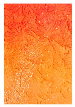 BAOFALI 3D hösttema plast prägling mappar lönnlöv för gör-det-själv scrapbooking fotoalbum kort papper hantverk dekoration för korttillverkning, prägling mall papperskort prägling stencil