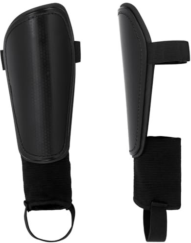 Schienbeinschoner Kinder Fussball mit Gepolstertem und Knöchelschutz, Verstellbarem Schienbeinschoner Fußball Herren, Anti-Kollision Stoßfeste Fußball-Schutzzubehör (S)