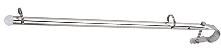 UPALDHOU Stainless Steel Boat Flag Staff, Versatile Use, Stylish Display, Universal Compatibility, Easy Installation, Premium Quality Material, 304 Stainless Steel Boat Flag Staff for