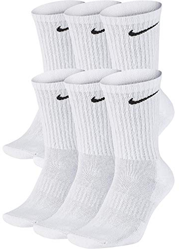 NIKE SX7666-100 Everyday Cushioned Socks Men's white/black Size M