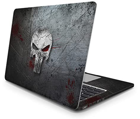 Sticker Master The Punisher Laptop Vinyl Sticker Skin Cover 13 14 15 Inch Notebook Decal for MacBook Asus Acer Hp Lenovo Huawei Dell Ms Toshiba 15.6 inch (38x27 cm)