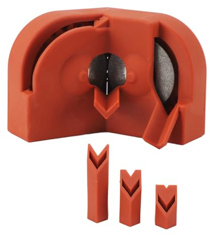 Affûteuse de Forets Portable, Orange, Multi-usage pour Forets en Acier Rapide, Carbure et Cobalt