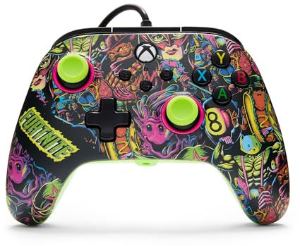 PowerA Advantage Wired Controller for Xbox Series X|S - Fortnite Glow