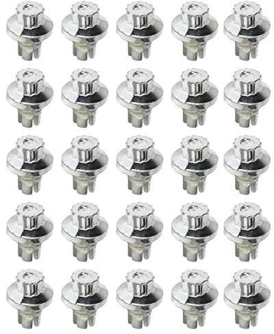 Fdit Rivet di Cerchioni a Ruota 25 PCS, Dadi a Labbra per in Plastica in Plastica in Plastica per Bordo della Serie AH DS Branchi a Vite Bullone per Bullone per Pneumatico
