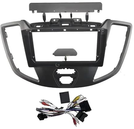 9 Tums Bilram Fascia Adapter Canbus Box Decoder Radio Dash Fitting Panel Kit För Ford För Transit 2015 2016 2017 2018 YTdhfDGJ(Frame Cable Canbus)