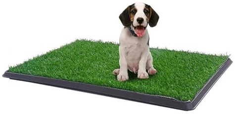 Alfombrilla de entrenamiento para perros de 3 capas, reutilizable, alfombra de césped artificial, césped artificial para casa o apartamento