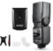 Godox TT520II Camera Flash Universal On-Camera Flash Electronic Speedlite Wireless Transmission for Canon Nikon Panasonic Olympus Pentax DSLR Camera