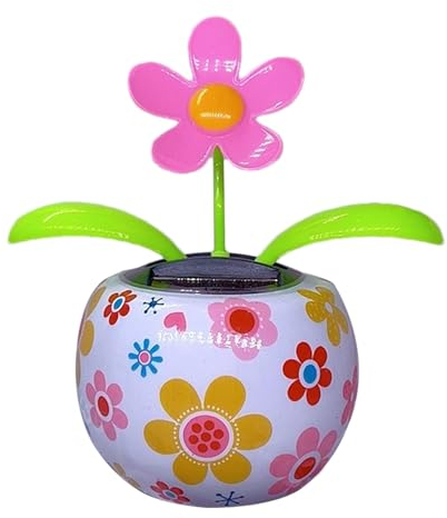 Wackelfigur Blume, Solar Tanzende Blume Solarblume Wackelfigur Wackelblume Solar Solarbetriebene Wackelblume Solar Wackelblumen Solar Wackelblume Solarblume Wackelfigur Blume Für Auto Haus Oder Büro