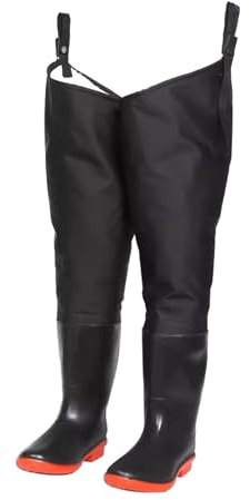 Hip Waders Plysch Isolerad Fiske Hip Waders, Höga 80cm Knä Höftstövlar För Herr Dam, Anti Halk Jakt Och Vadarstövlar