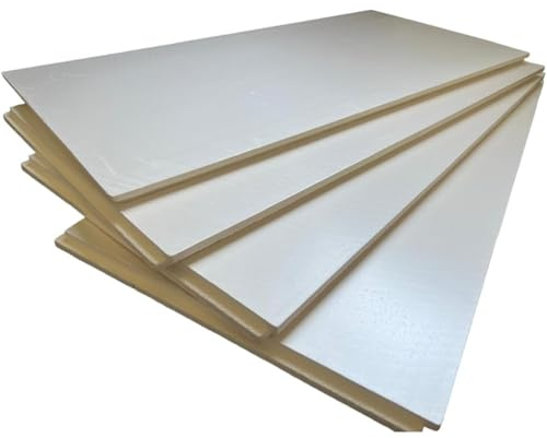 LoviStore Pannelli XPS Polistirene con 4 Lati a Battente 125x60x6 cm, Isolamento Termico Pavimento Parete, Lastre Polistirolo Estruso Isolanti con Incastro, per Piscina, Coperture, Soffitto (30)