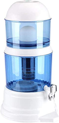 Greensen Wasserfilter Starterpaket Wasserfilter Kartuschen Trinkwasserfilter Wasserfilter - Naturwasserfiltrationssystem, Reduzierung von Kalk, Chlor & geschmacksstörenden Stoffen im Wasser, 16L