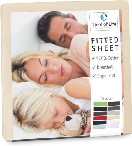 Spannbettlaken 70x140 cm aus 100% natürlicher Baumwolle I Das atmungsaktive & fusselfreie Bettlaken ALBA ist elastisch & weich I Designed in Germany I Langlebiger Jersey-Bettbezug I 70x140cm