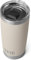 YETI Rambler Tumbler, Vaccum Insulated Stainless Steel Tumbler with Magslider Lid, Cape Taupe, 20 oz (591 ml)