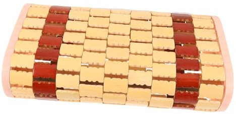 Sosoport Bambus Kühlkissen Nackenkissen Aus Atmungsaktivem Material Sommer Kissen Für Sauna Und Dampfbad Ergonomisch Geformt Mit Taille Unterstützung