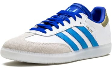 adidas Originals Men's Samba Soccer Shoe, White/Better Scarlet/Supplier Colour, 9 UK