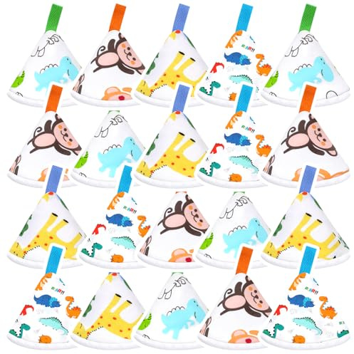20 coperture per la protezione della pipì per bambino, riutilizzabili, per assorbire l'acqua del pannolino, accessorio per cambio pannolino, regalo di compleanno per bambini e neonati (dinosauro)
