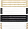 ZYFC Pack of 4 Women’s Bra Extender, 3 Rows x 3 Hooks Elastic Extensions Bra Strap Extender Set, Soft and Comfortable Bra Extension Strap, Women Bra Strap Extensions, Skin, Black, Transparent