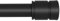 Matte Black Curtain Poles, Extendable Tension Pole 70cm-335cm for Window, Extra Long Curtain Rod with Brackets, Heavy Duty Drapery Rod for Living Room