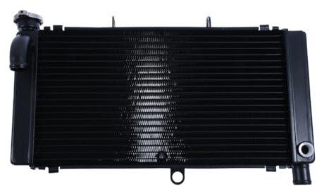 avdb-moto Radiateur d'Eau compatible avec HONDA CBR 900 RR FIREBLADE 1992-1993, CBR 900 RR FIREBLADE 1994-1995 Type Origine (Noir)