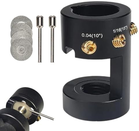 WIG Affûteuse en tungstène, ponceuse à électrodes en aluminium et tungstène | Outil de tête de soudage TIG pour bricolage et atelier