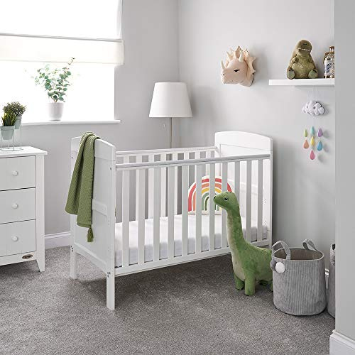Obaby Grace Mini Cot Bed, White