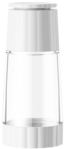 Moulin à poivre, moulin à piment en poudre de 14,6 cm, machine à poivre élégante manuelle, moulin à chili en poudre léger de 120 g, moulin à piment en poudre rechargeable, moulin à piment en poudre