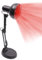 MINRS Lampada a infrarossi, lampada a raggi infrarossi, 150 Watt, dispositivo per terapia a luce rossa regolabile in altezza, per alleviare il dolore e rilassare i muscoli