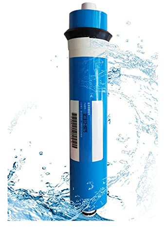 Water Filter System, 2PCS 50/75/100GPD Home Kitchen Reverse Osmosis RO Membrane Replacement Water System Filter Purifing Water,for Under Sink Home Domestic(100G 2PS)