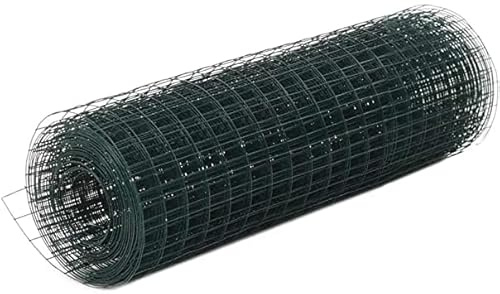 Stockcloture Grillage soudé en Rouleau H1m00 x L10m Vert Fil 2,05mm Maille 100x50 mm Vert