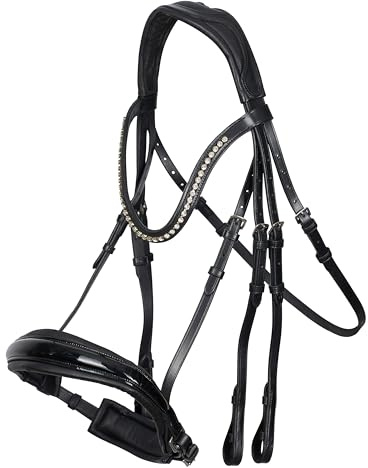 Imperial Riding Kandarenzaum IRHFria, Black Lack-Chrystal, F/S