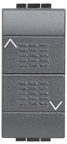 BTICINO L4037 DOPPIO PULSANTE INTERBLOCCATO LIVING INTER