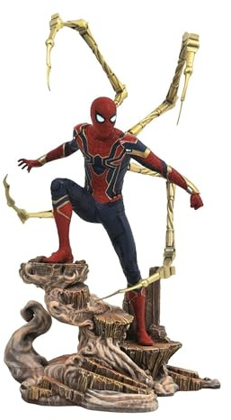 Diamond Select Toys Marvel Diamond Select Toys Gallery: Avengers Infinity War - Iron Spider-Man PVC Diorama (JUN182325), Verschieden