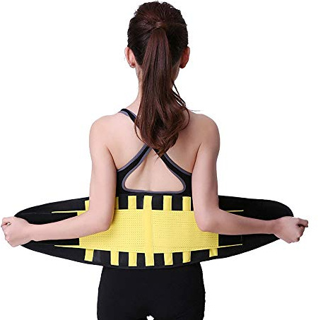 1Pcs Waist Trimmer Lower Back Lumbar Support for Men Women Decompression Bandage Belt Adjustable Wrap Thin Belt Relief for Back Pain, Herniated Disc Sciatica