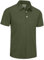 TACVASEN Poloshirts Für Herren Kurzarm Golf Bequem Polohemd Schnelltrocknend Sportshirt Leicht Shirts Normale Passform (3XL, Armeegrün)
