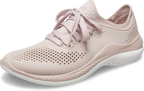 Crocs Women's Literide 360 Pacer W Clog, Pink Clay White, 6 UK Men 7 UK Women