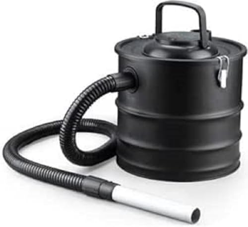 Valo Aschesauger (Kaminsauger mit Blasfunktion, Trockensauger mit Hepa Filter, Ofensauger, 1.200 Watt, 18 Liter, Maße: 30 x 30 x 28,5 cm (LxBxH), schwarz) VK000701