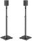 ELIVED Speaker Stands Pair for Sonos ERA100, Sonos One, One SL, Play:1, Adjustable Height Up to 1103mm, Rear Surround Sound, Floor Standing Holder with Cable Management, 5KG Loading, EV5024