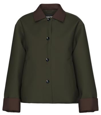 PIECES Pcjorma Short Corduroy Jacket Pcjorma Corduroy - Giacca corta Donna (Pacco da 1)