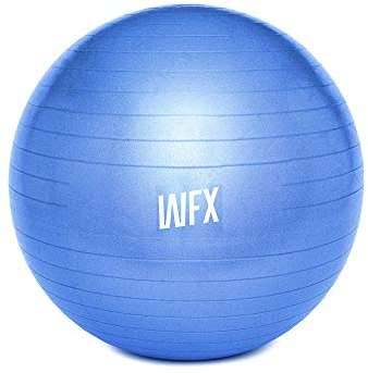 #DoYourFitness Gymnastikball inkl. Ballpumpe | Fitness Sitzball in 55cm bis 85cm | Anti-Burst | Trainingsball für Yoga, Pilates, Gym, Büro & Schwangerschaft | Ideal für Core-Training