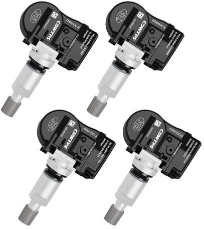 CDWTPS TPMS Sensor for 2006-2010 Chrysler| Dodge| Jeep,315MHZ Tire Pressure Monitor System Replaces# 56053030AC 56029481AB 56029359AB 4-Pack