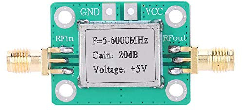 Amplificatore di potenza RF, 5M-6GHz 20dB Guadagna modulo di segnale dell'amplificatore a basso rumore a banda ultra-larga Modulo radio per radio FM, walkie-talkie, Wifi