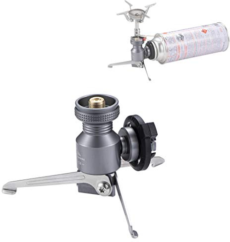 CAMPINGMOON Butane Gas Fuel Canister Adapter Stand Type Convertor for EN417 Lindal Valve Camping Gas Stove Lantern Z23-CB