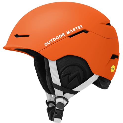 OutdoorMaster ELK MIPS Ski Helmet - Snow Sport Helmet Snowboard Helmet for Men Women & Youth